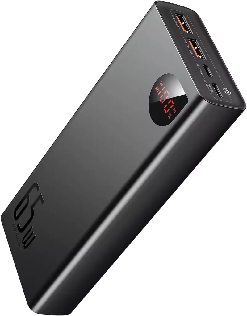 Batería Baseus USB-C 65 W 20000 mAh Batería Baseus USB-C 65 W 20000 mAh