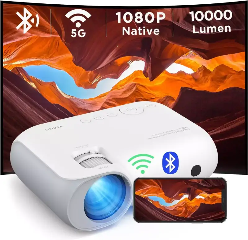 Mini proyector Wifi 1080p Mini proyector Wifi 1080p