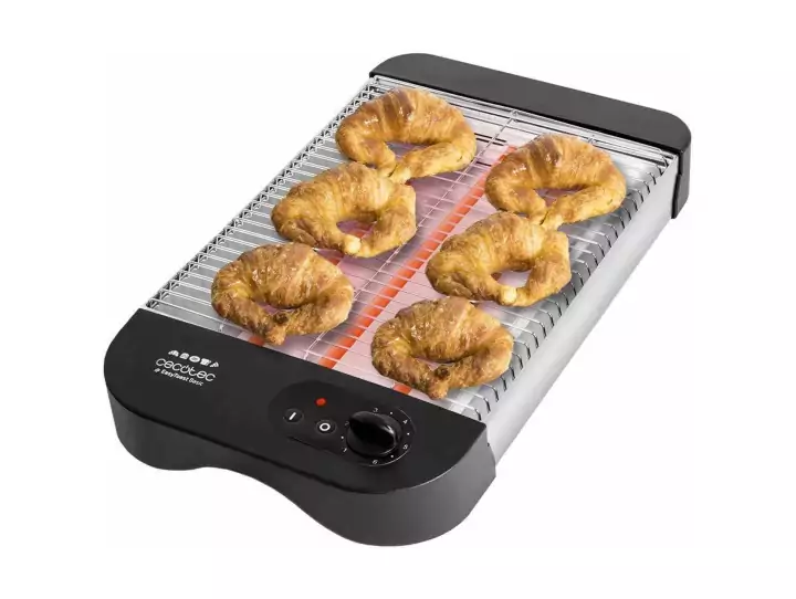 Tostador Cecotec Easy Toast Basic 900W Negro Tostador Cecotec Easy Toast Basic 900W Negro