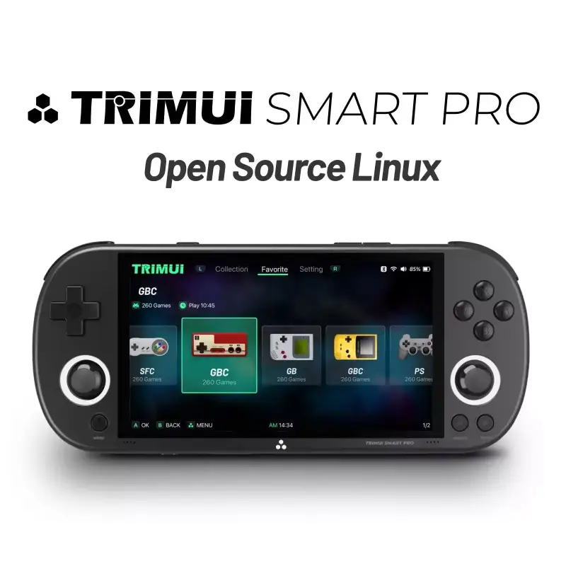 Consola portátil retro Trimui Smart Pro Consola portátil retro Trimui Smart Pro