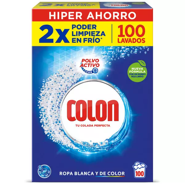 Detergente Colon activo 100 lavados Detergente Colon activo 100 lavados