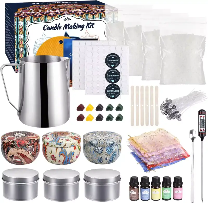 Kit para hacer velas aromáticas Anpro Kit para hacer velas aromáticas Anpro