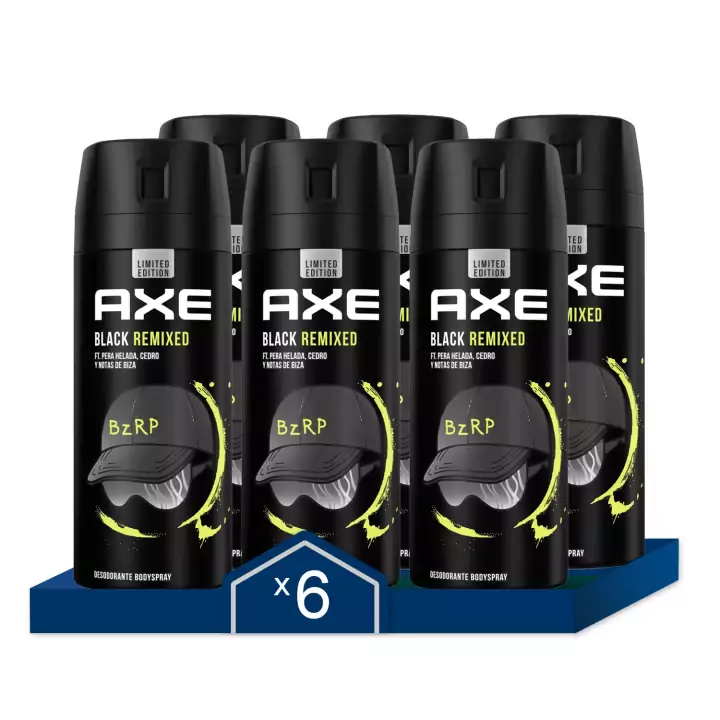 6 desodorante Axe Black 6 desodorante Axe Black
