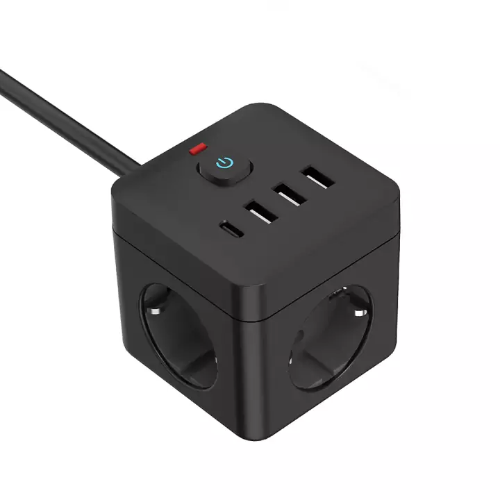 Powercube Extrastar con 4 salidas + 4 USB Powercube Extrastar con 4 salidas + 4 USB
