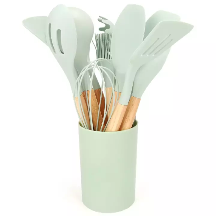 Juego de 12 utensilios de cocina de silicona Juego de 12 utensilios de cocina de silicona