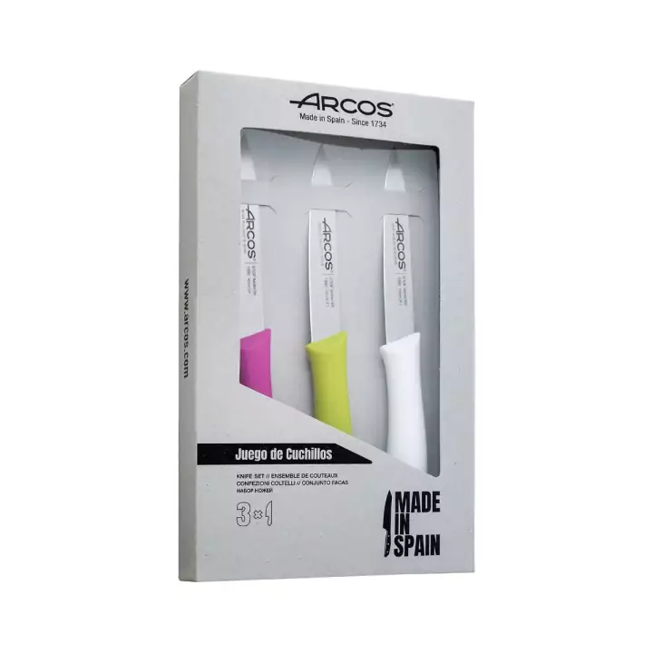 Set 3 Cuchillos Mondadores Arco Set 3 Cuchillos Mondadores Arco