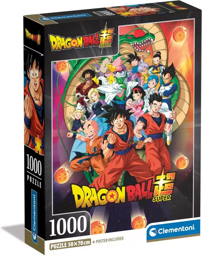 Puzzle 1000pcs Dragonball con póster Puzzle 1000pcs Dragonball con póster