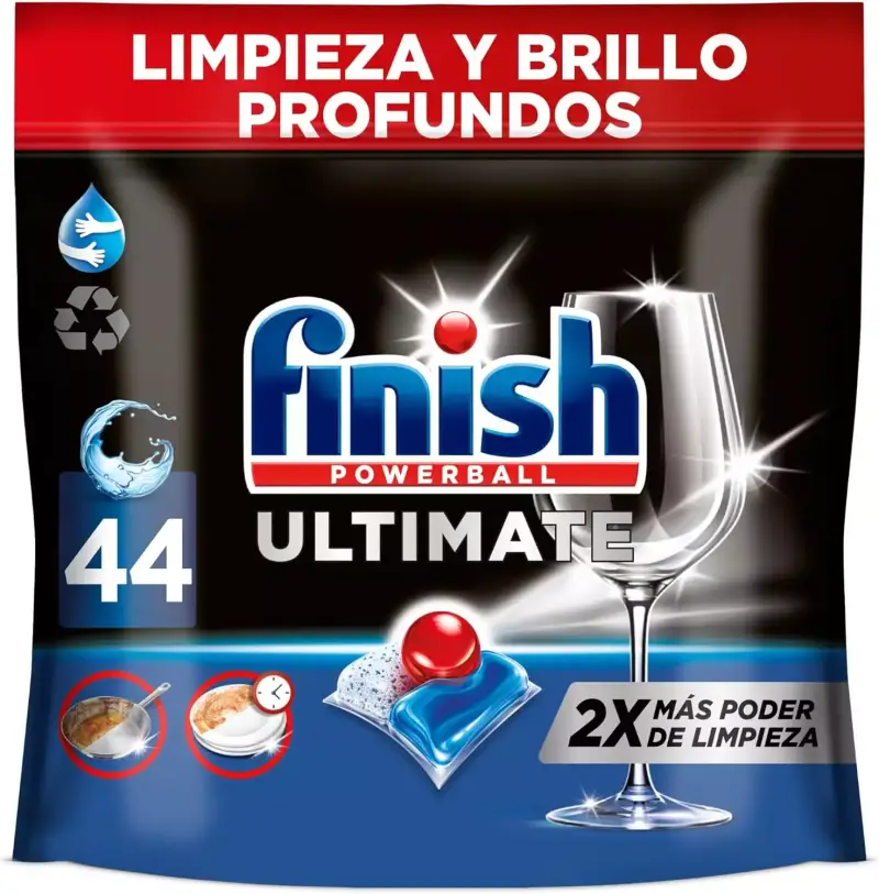 Pack de 44 pastillas Finish Powerball Ultimate Pack de 44 pastillas Finish Powerball Ultimate