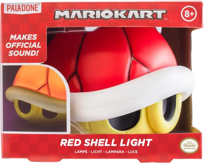 Luz caparazón rojo Super Mario con sonido Luz caparazón rojo Super Mario con sonido