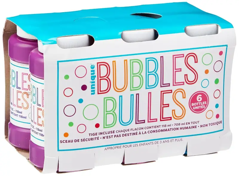 6 botes de burbujas para fiesta 6 botes de burbujas para fiesta