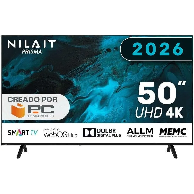 Smart TV Nilait Prisma 50" LED UHD WebOS Smart TV Nilait Prisma 50" LED UHD WebOS