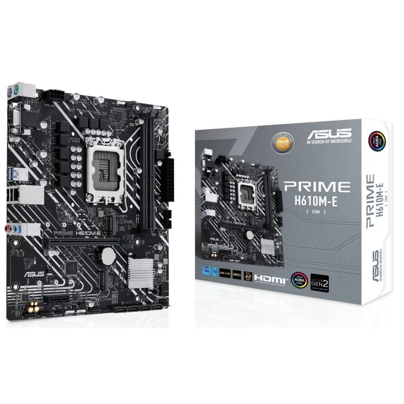 Placa Base ASUS PRIME H610M-E-CSM Placa Base ASUS PRIME H610M-E-CSM