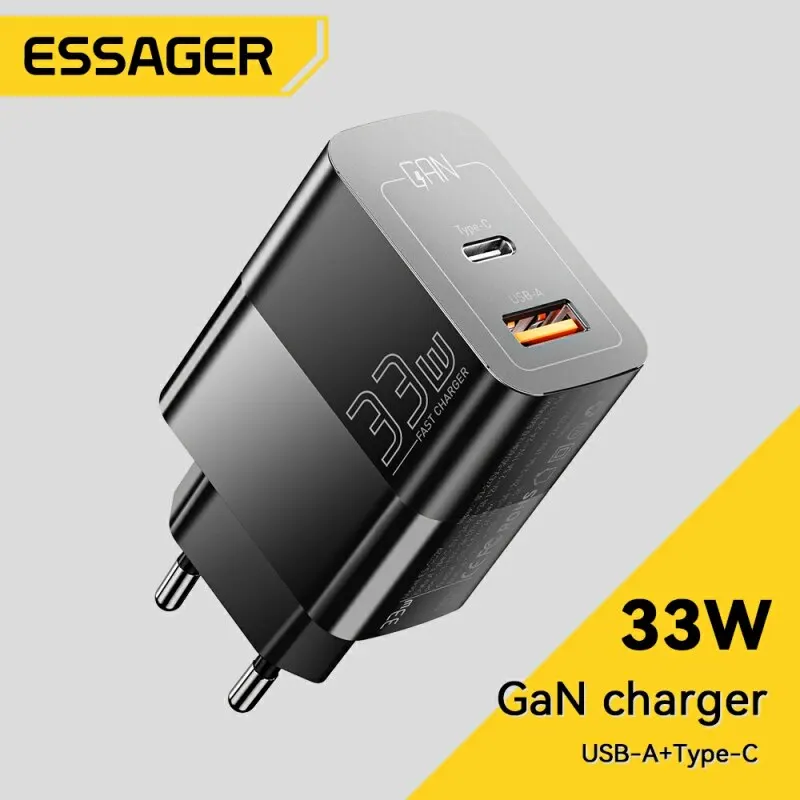 Cargador USB-C Essager 33W Cargador USB-C Essager 33W