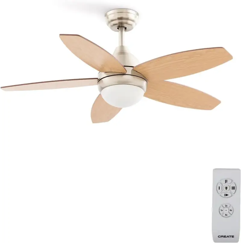 Ventilador de techo con luz 60W Create Ventilador de techo con luz 60W Create