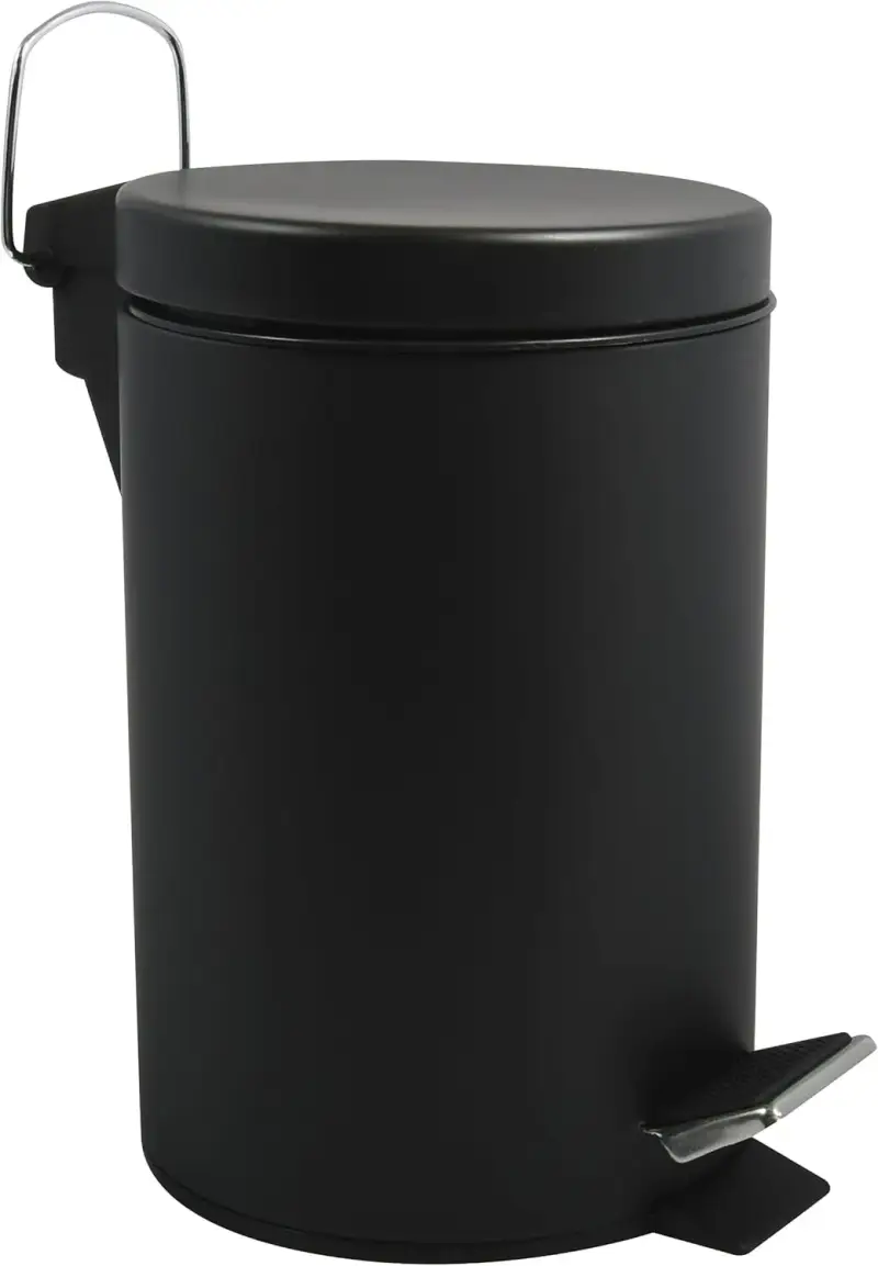 Papelera de baño con pedal 3L Papelera de baño con pedal 3L