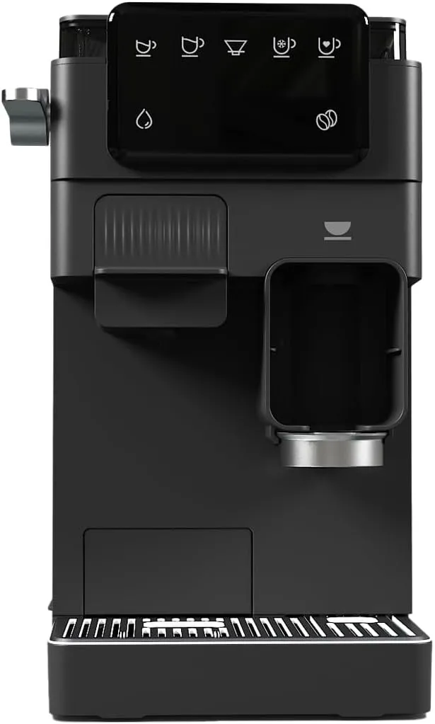 Cafetera semiautomática con molinillo integrado Cafetera semiautomática con molinillo integrado