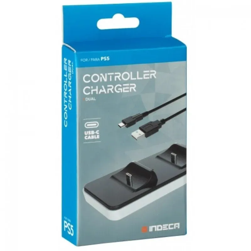 Cargador Dual para Mandos PS5 Cargador Dual para Mandos PS5