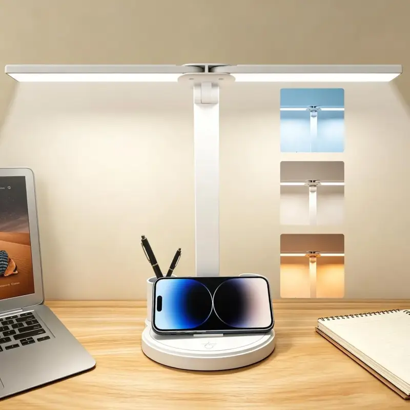 Lámpara de escritorio LED inalámbrica y recargable Lámpara de escritorio LED inalámbrica y recargable