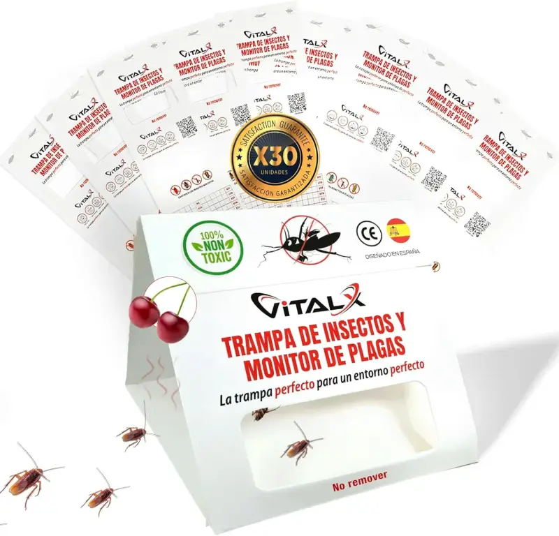 Pack 30 trampas para cucarachas Pack 30 trampas para cucarachas