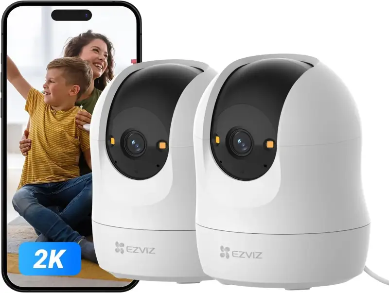 2 cámaras EZVIZ WiFi Interior 360° 2 cámaras EZVIZ WiFi Interior 360°