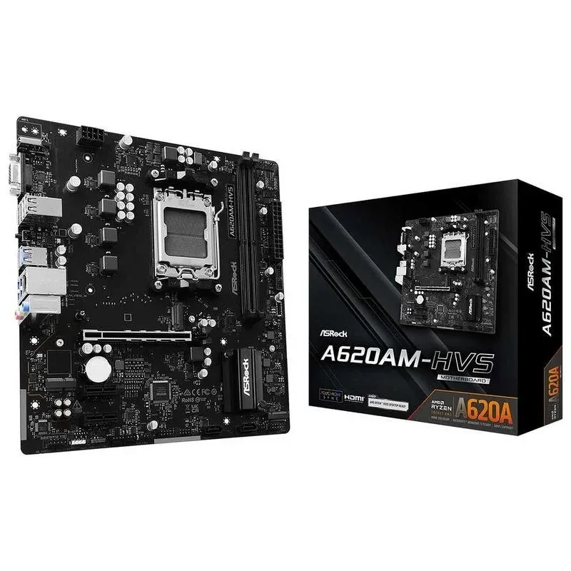 Placa Base ASRock A620AM-HVS A620 Placa Base ASRock A620AM-HVS A620