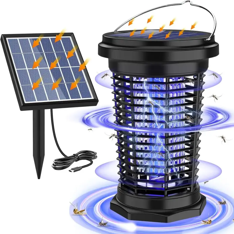 Lampara solar antimosquitos Lampara solar antimosquitos
