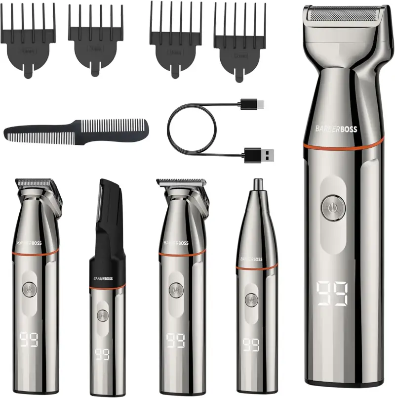 Kit recortadora de barba inalámbrica Kit recortadora de barba inalámbrica