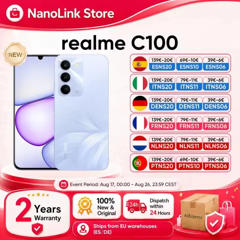 Smartphone Realme C100 5G 4GB+128GB Smartphone Realme C100 5G 4GB+128GB