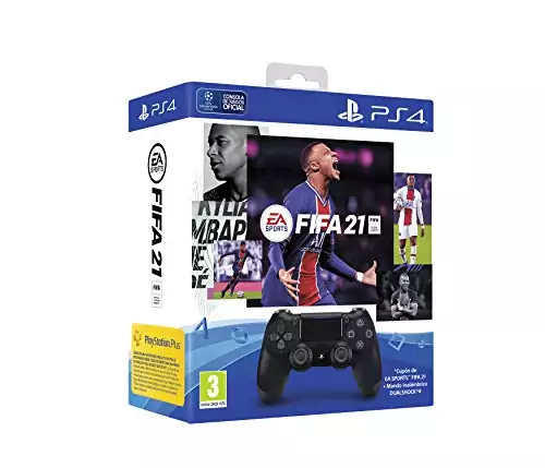 Dual Shock 4 Negro con FIFA 21 Dual Shock 4 Negro con FIFA 21