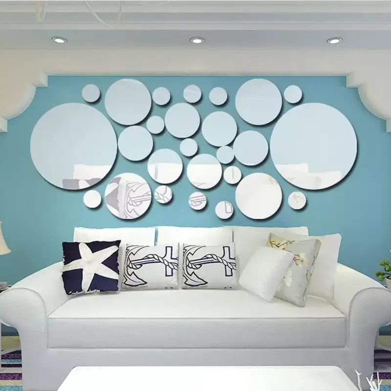 Set 26 piezas de decoración espejo Set 26 piezas de decoración espejo