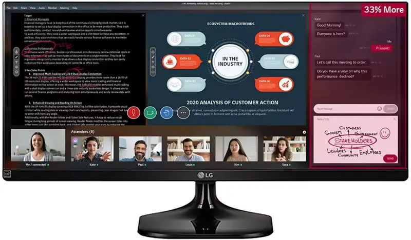 Monitor LG 25" UltraWide Monitor LG 25" UltraWide
