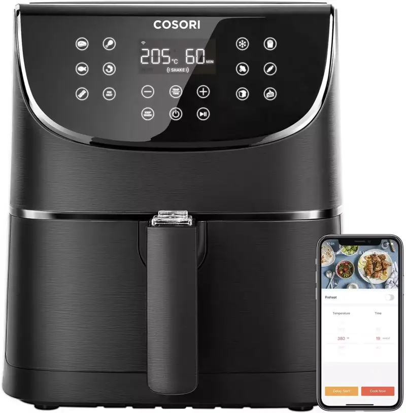 Freidora de aire sin Aceite COSIRI Smart de 5.5L con WiFi Freidora de aire sin Aceite COSIRI Smart de 5.5L con WiFi