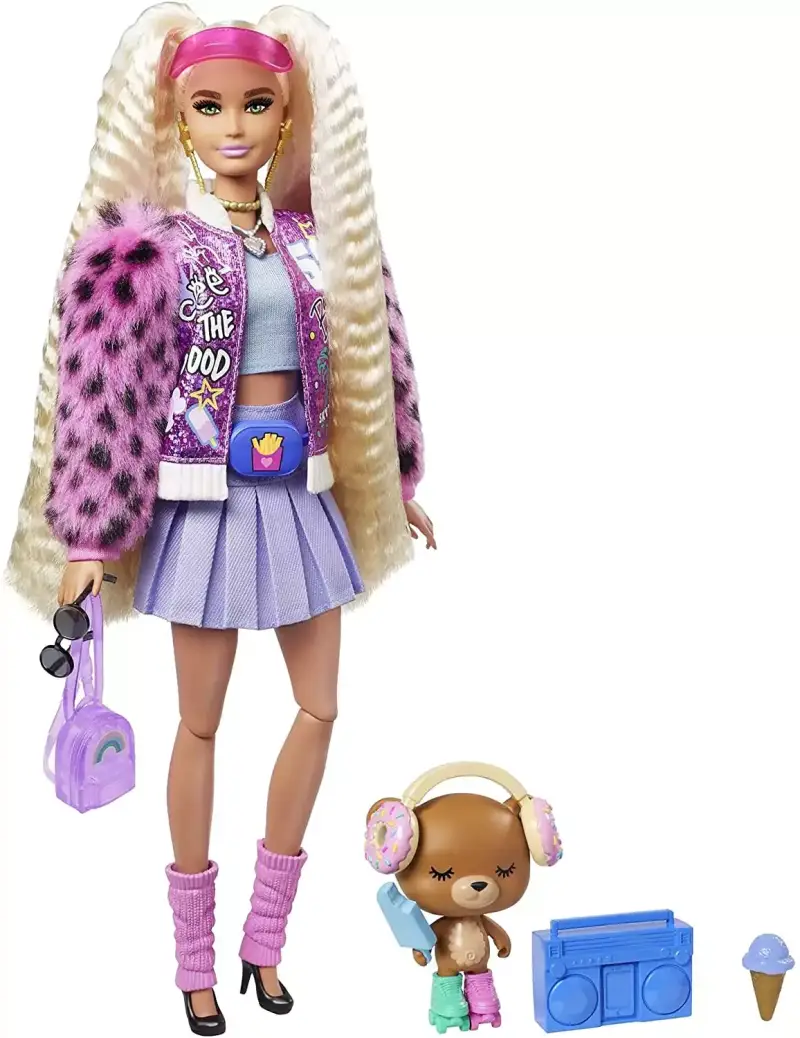 Barbie Extra rubia articulada con coletas altas Barbie Extra rubia articulada con coletas altas