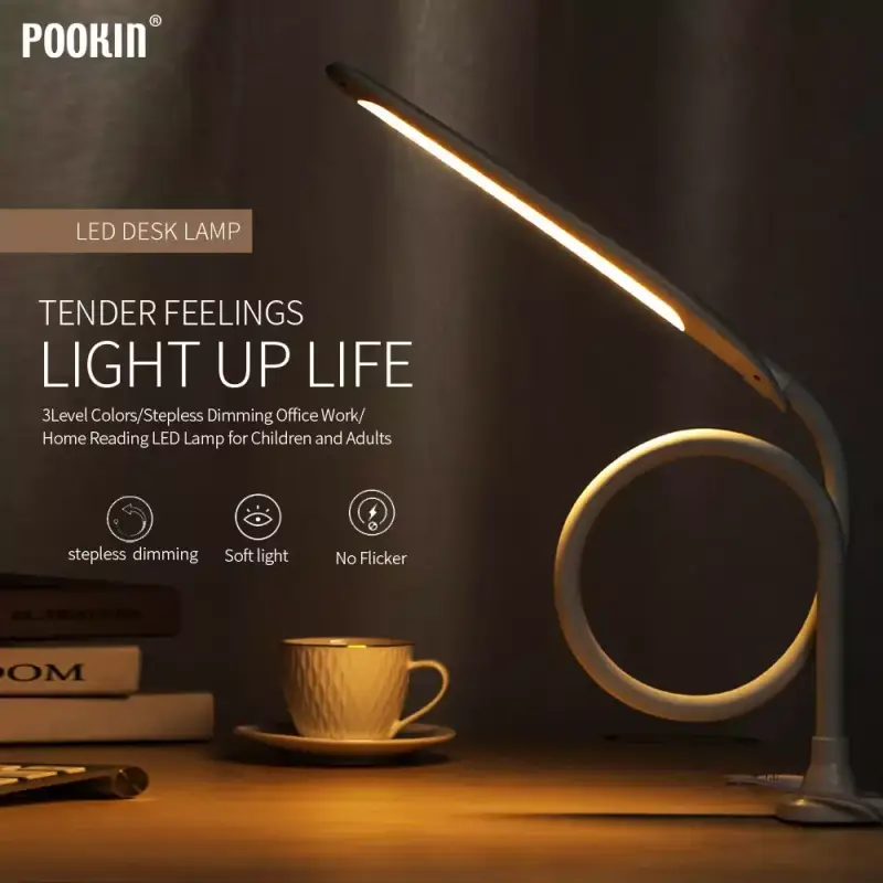 Lámpara Led de mesa de brazo largo Lámpara Led de mesa de brazo largo