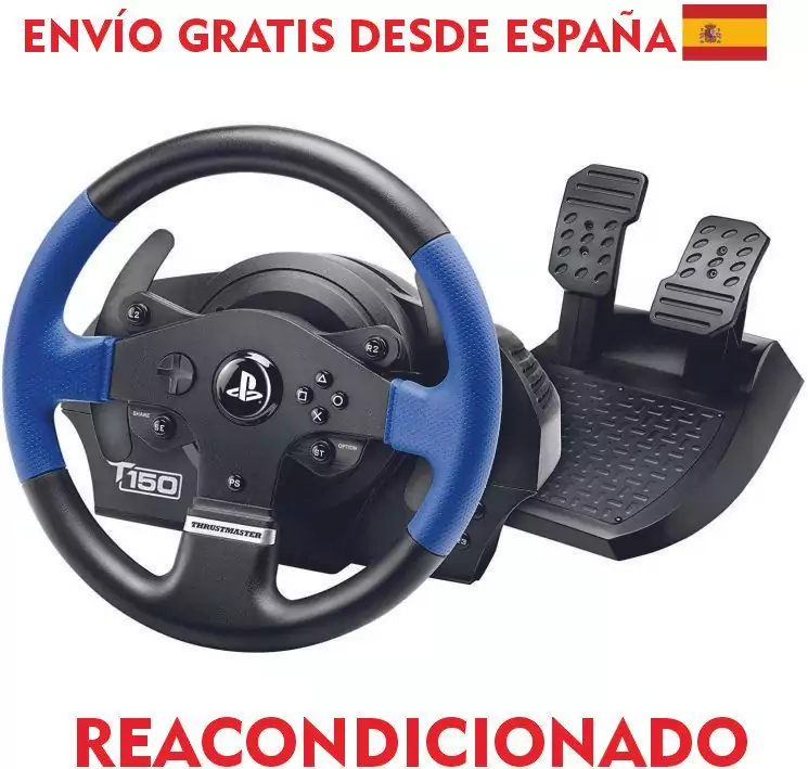 Volante Thrustmaster T150 Force Feedback PS4 PS5 PC Volante Thrustmaster T150 Force Feedback PS4 PS5 PC