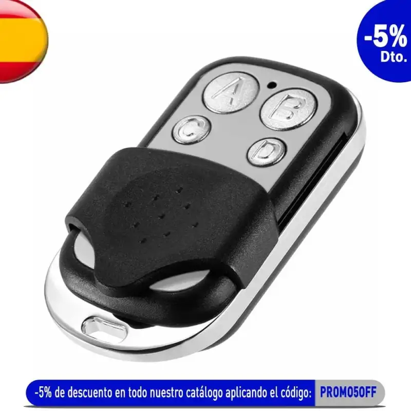 Mando Código Fijo 4 Canales ABCD 433.92 mhz Mando Código Fijo 4 Canales ABCD 433.92 mhz