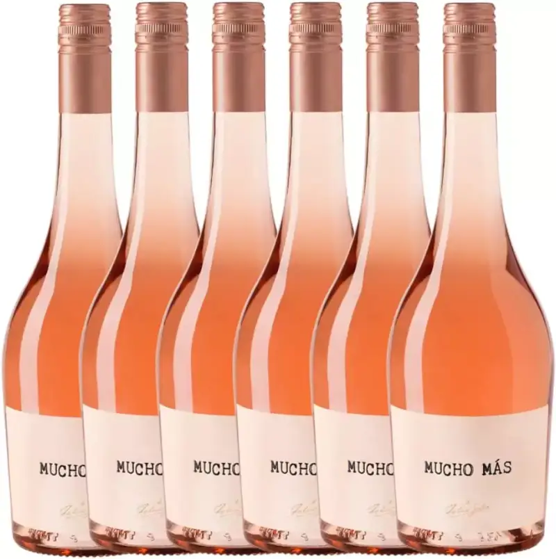 Pack de 6 Mucho Mas Rosé de 750ml Pack de 6 Mucho Mas Rosé de 750ml