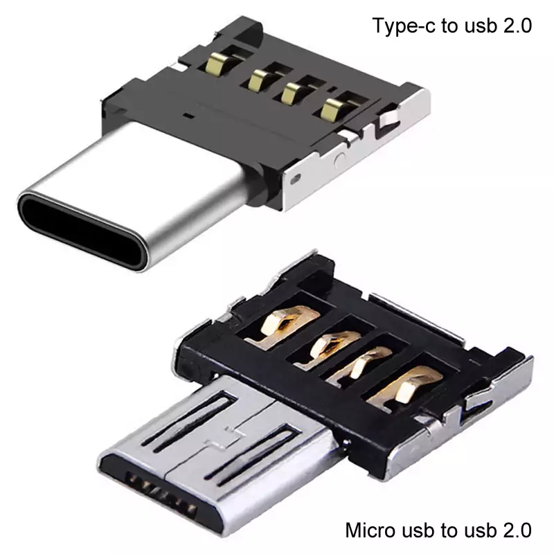 Adaptador OTG Micro USB tipo C Adaptador OTG Micro USB tipo C