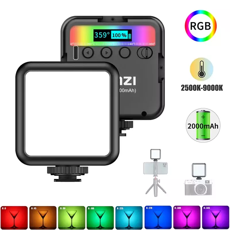 Luz LED para vídeo Ulanzi VL49 a todo Color Luz LED para vídeo Ulanzi VL49 a todo Color