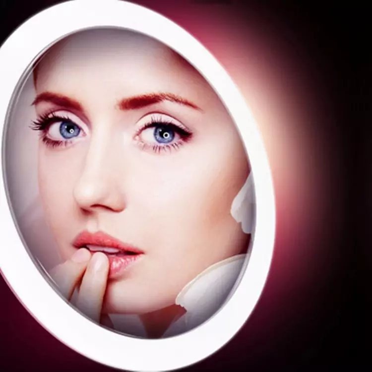 Espejo de maquillaje con iluminación LED Espejo de maquillaje con iluminación LED