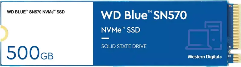 Disco Duro SSD WD Blue SN570 500GB Disco Duro SSD WD Blue SN570 500GB