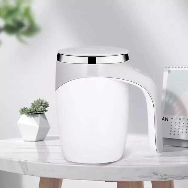 Taza de mezcla magnética de acero 400ML Taza de mezcla magnética de acero 400ML