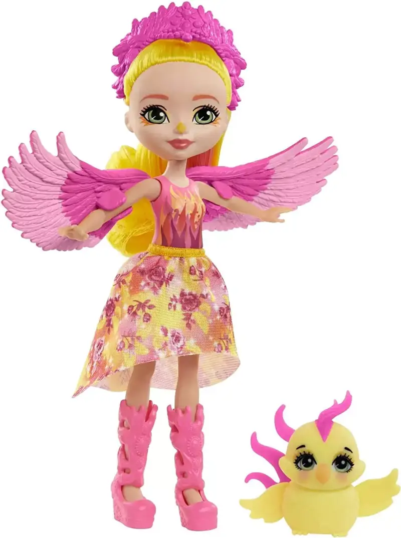 Muñeca Royal Enchantimals Fénix con mascota Muñeca Royal Enchantimals Fénix con mascota