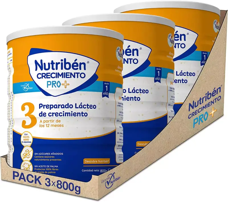 Pack de 3 Nutribén Crecimiento ProAlfa 3 Pack de 3 Nutribén Crecimiento ProAlfa 3