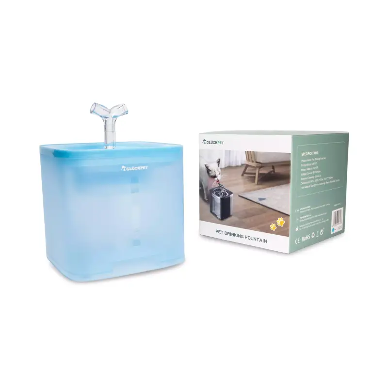 Fuente para Gato de 2L con filtro triple Fuente para Gato de 2L con filtro triple
