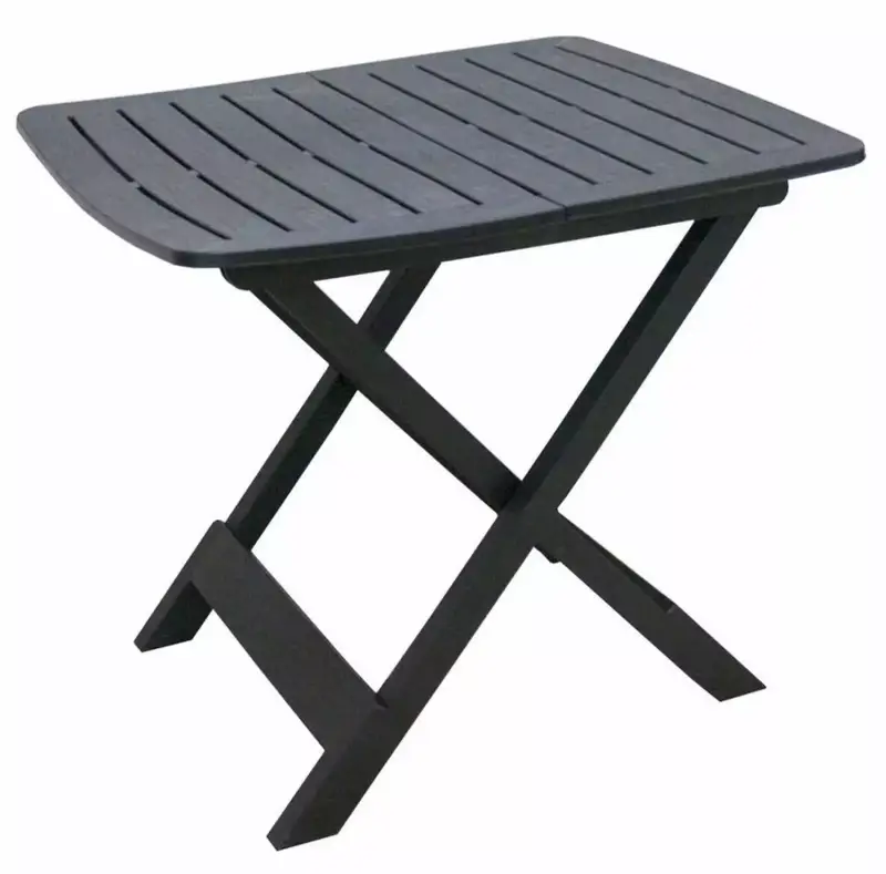 Mesa plegable Tevere antracita Mesa plegable Tevere antracita