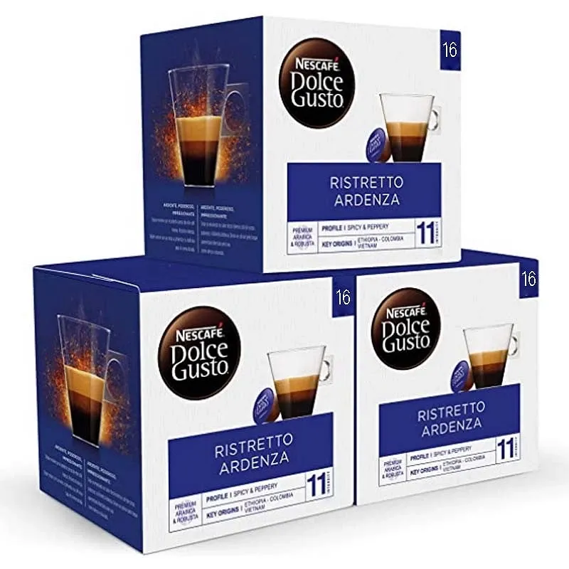 Pack 48 cápsulas Dolce Gusto Ristretto Ardenza Pack 48 cápsulas Dolce Gusto Ristretto Ardenza
