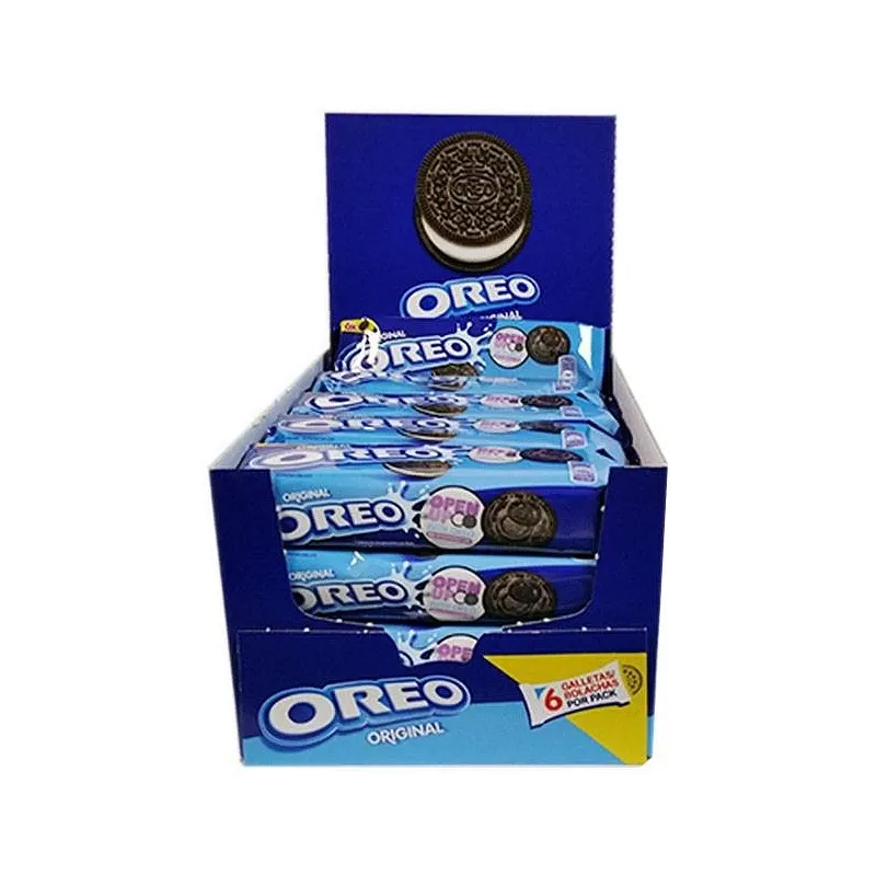 Pack 20x 6 paquetes de galletas oreo clásicas Pack 20x 6 paquetes de galletas oreo clásicas