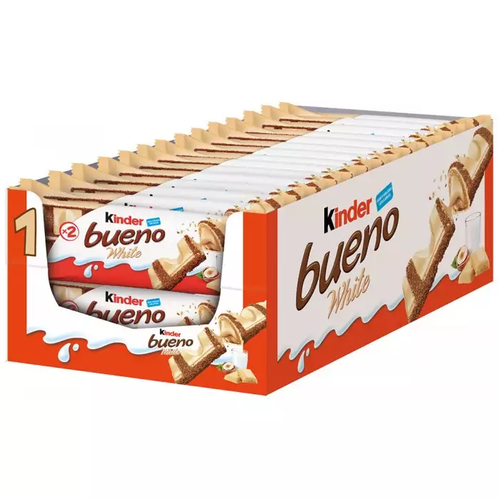 30x43g Kinder Bueno Blanco 30x43g Kinder Bueno Blanco