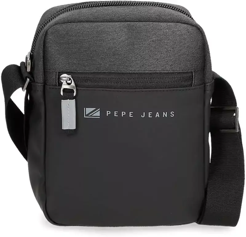 Bandolera Pepe Jeans Jarvis Mediana Negro 17x22x6 Bandolera Pepe Jeans Jarvis Mediana Negro 17x22x6